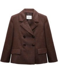 Dorothee Schumacher - Blazer En Tweed À Boutonnière Croisée - Lyst