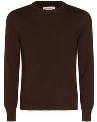Piacenza Cashmere - Pull À Bords Côtelés - Lyst