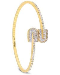 UNION LOS ANGELES - U Duo Diamond Bangle - Lyst