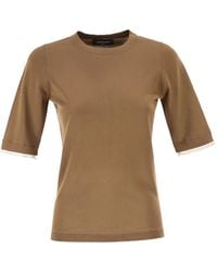 Fabiana Filippi - Short-Sleeve Crew-Neck T-Shirt - Lyst