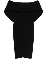 MITILIANE COUTURE - Asymmetric-Bust Midi Dress - Lyst