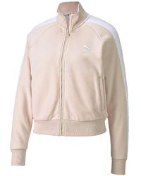 PUMA - T7 Zip-Up Track Sweatshirt - Lyst