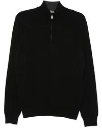 Corneliani - Pull À Col Montant Zippé - Lyst