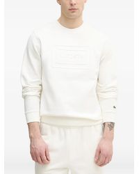 Lacoste - Logo-Embossed Sweatshirt - Lyst