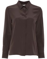 Lardini - Zira Concealed-Front Shirt - Lyst