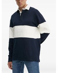Paul & Shark - Logo Long-Sleeves Polo Shirt - Lyst