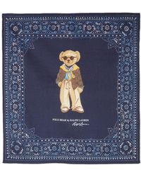 Polo Ralph Lauren - Polo Bear-print Scarf - Lyst
