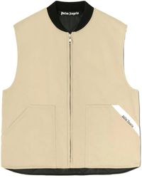 Palm Angels - Weste Mit Sartorial Tape - Lyst