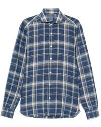 Barba Napoli - Camicia A Quadri - Lyst