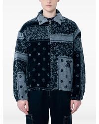 Nomarythm Textile - Bandana Fleece Jacket - Lyst