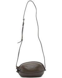 Hereu - Boya Distressed Leather Shoulder Bag - Lyst