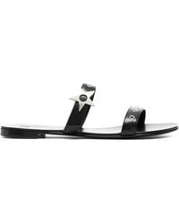 Giuseppe Zanotti - Star-Embellishment Flat Sandals - Lyst