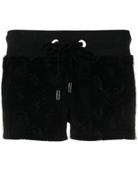 Philipp Plein - Monogram Drawstring Shorts - Lyst