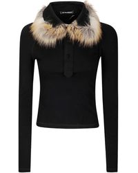 OTTOLINGER - ファーカラーポロシャツ - Lyst