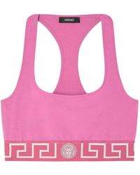 Versace - Greca スポーツブラ - Lyst