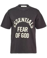 Fear Of God - Campus Logo-Print T-Shirt - Lyst