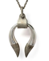 Parts Of 4 - Hathor Sterling Silver Necklace - Lyst