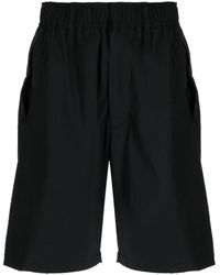 Izzue - Shorts mit Logo-Patch - Lyst