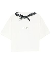 Hamza - Top Con Stampa Bandana - Lyst