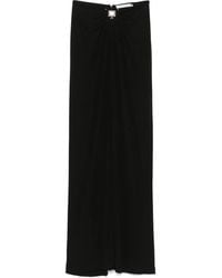 Christopher Esber - Bezel-Quartz Ruched Maxi Skirt - Lyst