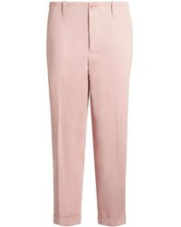 Etro - Cotton Chino Trousers - Lyst