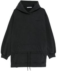 Alexander Wang - Mini-Jurk Met Verlaagde Taille En Hoodie - Lyst