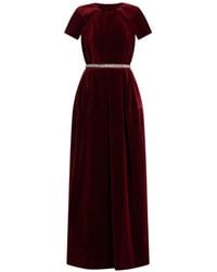 Dice Kayek - Embellished Belted Dress - Lyst