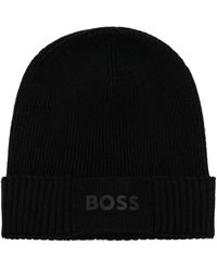 BOSS - Asic Beanie - Lyst