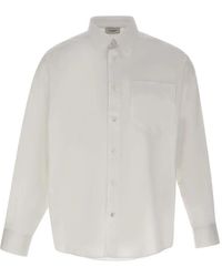 Paolo Pecora - Long-Sleeve Patch-Pocket Shirt - Lyst