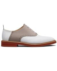 Thom Browne - Colour-Block Panelled Oxford Shoes - Lyst