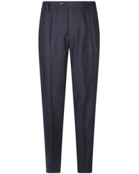 Eleventy - Pantalon De Tailleur À Plis Marqués - Lyst