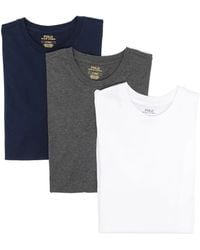 Polo Ralph Lauren - Cotton T-Shirt (Pack Of Three) - Lyst
