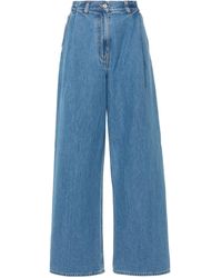 Givenchy - 4G-Motif Cotton Jeans - Lyst