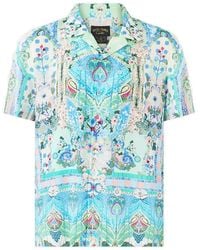 CAMILLA - Camp Short-Sleeve Collared Shirt - Lyst