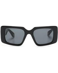 Roberto Cavalli - Rectangle-frame Sunglasses - Lyst