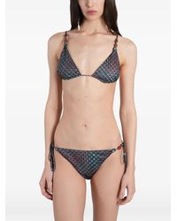 Siedres - Bead-Embellished Checkered Bikini - Lyst