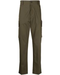 Paul Smith - Tapered Cotton Blend Cargo Trousers - Lyst