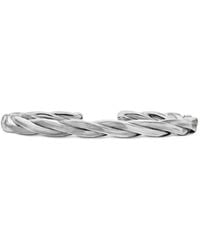 David Yurman - Sterling Dy Helios Cuff Bracelet (6Mm) - Lyst