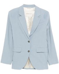 GANT - Blazer Con Botones - Lyst