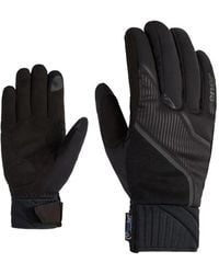 Ziener - Logo-Print Gloves - Lyst