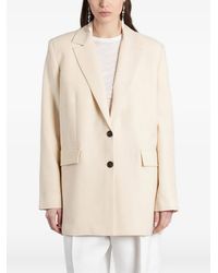 IRO - Alapi Oversized Jack Met Enkele Rij Knopen - Lyst