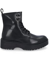 Levi's - Lace-Up Platform Boots - Lyst