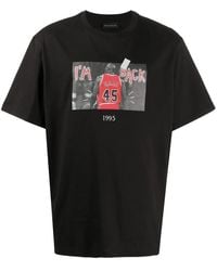 Throwback. - Michael Jordan Graphic Print T-Shirt - Lyst