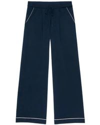 The Great - The Menswear Tipping Wide-Leg Trousers - Lyst