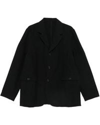 Casey Casey - Button-Front Notch-Lapel Jacket - Lyst