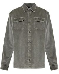 Paul & Shark - Corduroy Double-Pocket Shirt - Lyst