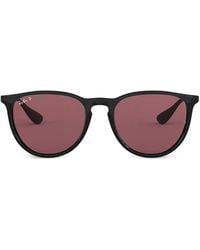 Ray-Ban - Erika Round-Frame Sunglasses - Lyst
