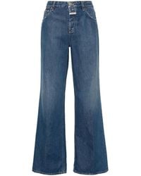 Closed - Wide Leg Denim Jeans - Lyst