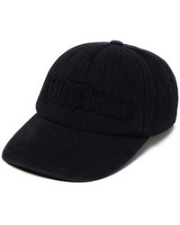 we11done - Distressed Cotton Baseball Cap - Lyst