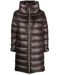 Herno - Matilde Funnel-Neck Padded Coat - Lyst